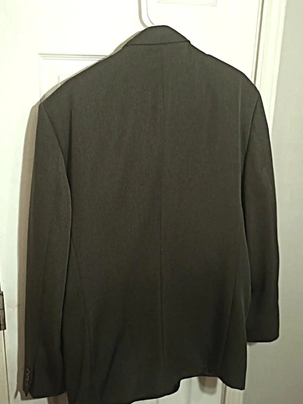 Raffinati Classic Men Olive Green Double Breasted 2 Piece Suit  44R